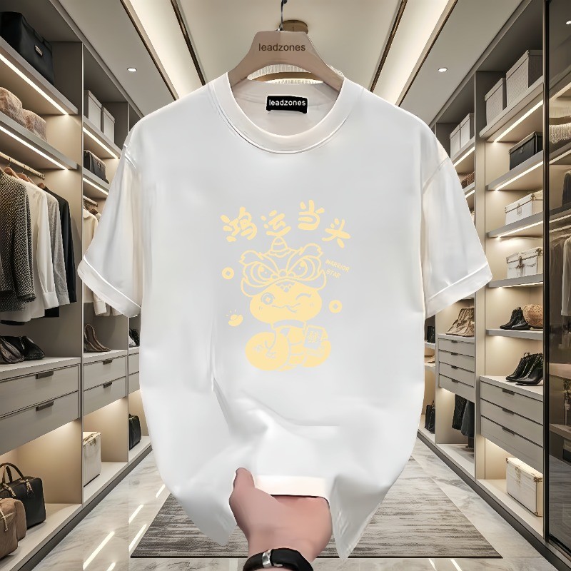 COD 2025P12 (Combed Cotton) C1838 Black/White/S-5XL Size new23 HX9I