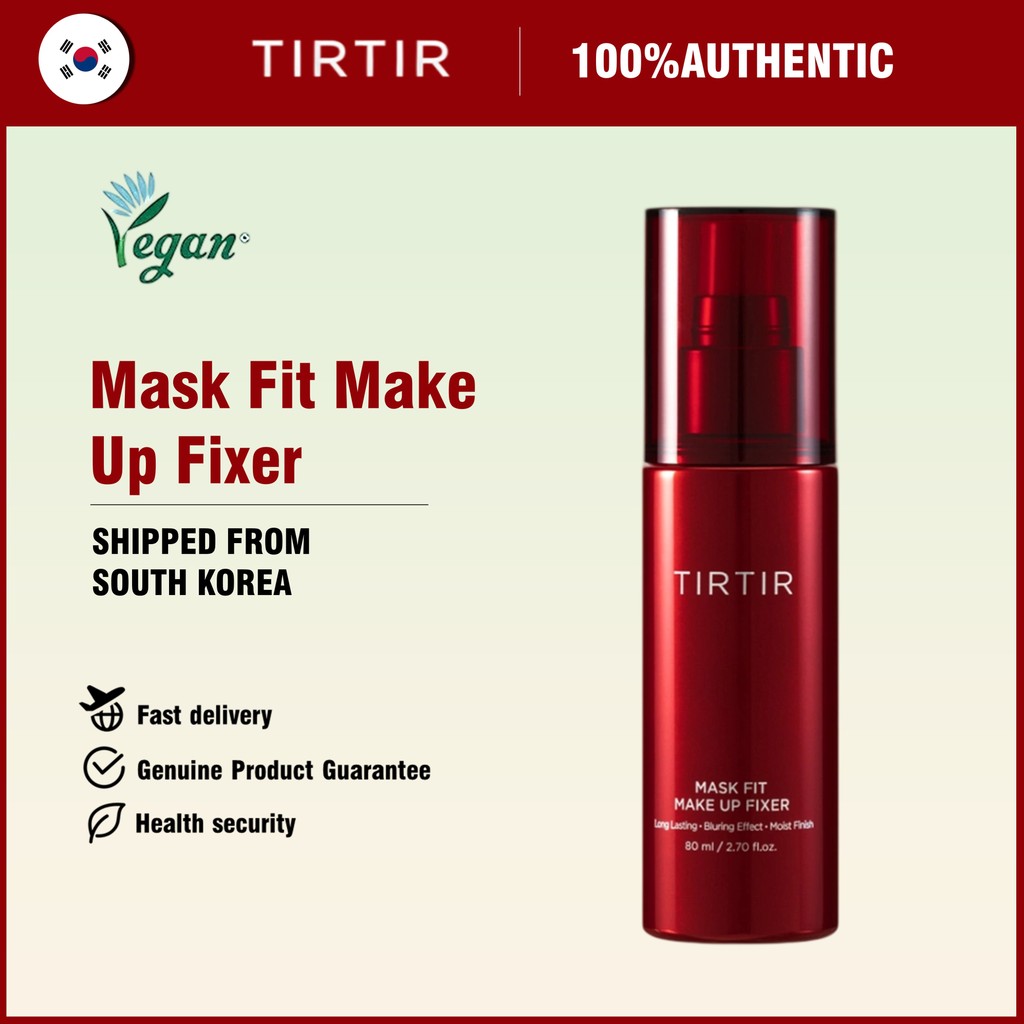[TIRTIR] Mask Fit Make Up Fixer 80ml / Make up setting & Finishing spray