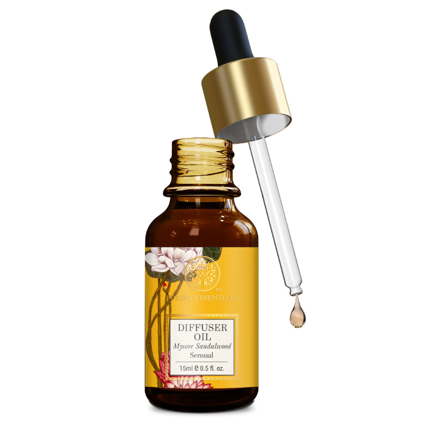 India Forest Ayurvedic น้ํามันหอมระเหยไม้จันทน์ Mysore 15ml9.29.1