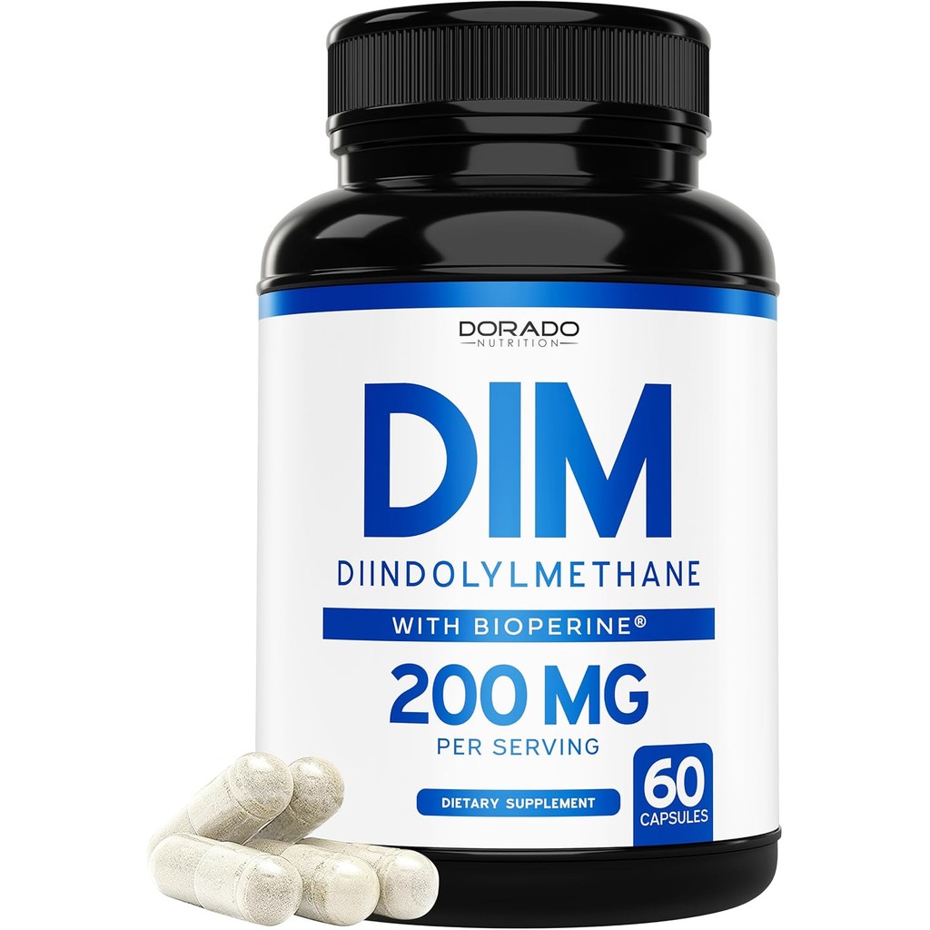 DIM Supplement for Women and Men (Diindolylmethane Estrogen Blocking Supplement, Hormonal Acne Treat