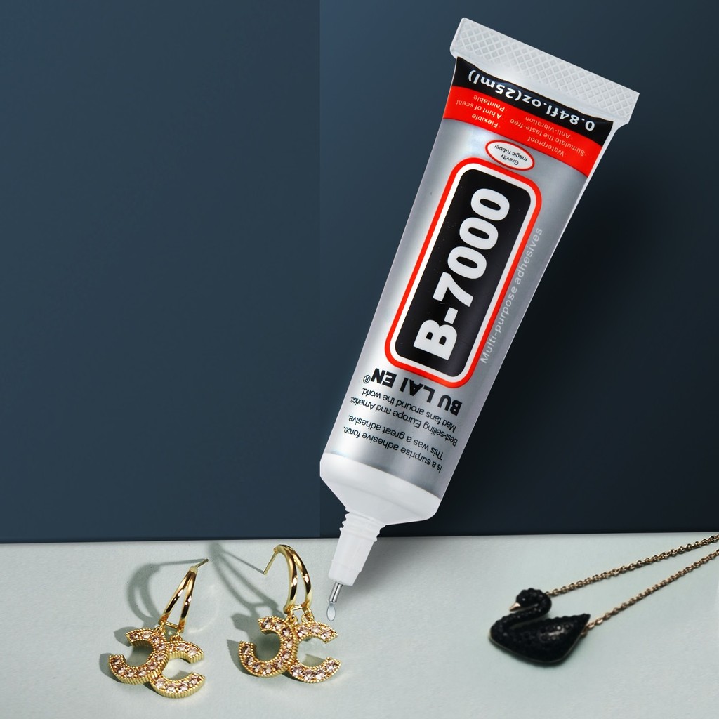 B7000 กาว 50ml หลอดอเนกประสงค์ขนาดใหญ่สําหรับ Handmade Mica Stone Applique