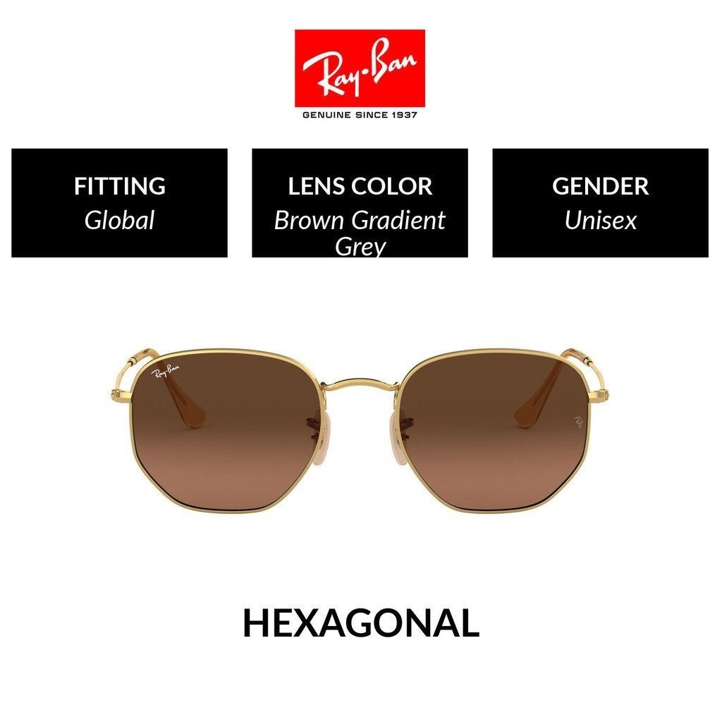 HEXAGONAL - RB3548N 912443 แว่นกันแดด ไซส์ 51