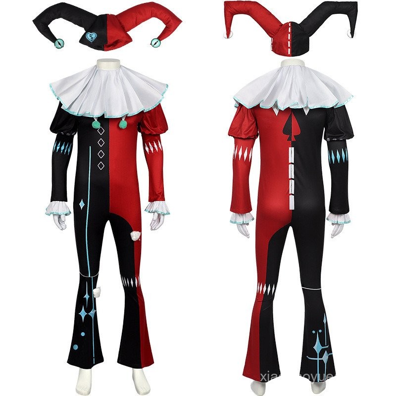 ชุดคอสเพลย์เด็ก Stella Escaped Fright Night แบบแมตต์ สำหรับหญิง ธีมคลาวน์