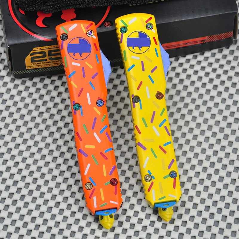 Micro UT85 Series ขนมนักรบ MICRO ULTRA OTF TECH UT85 Outdoor Camping ยุทธวิธี Self-Defense กระเป๋ามี