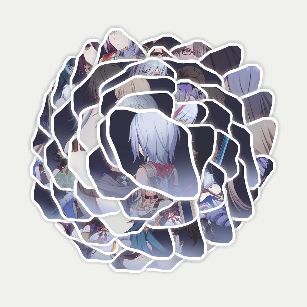 สติ๊กเกอร์แพ็ค Hsr Eidoloss Collection V3 สติ๊กเกอร์ | สติ๊กเกอร์ TUMBLR | สติ๊กเกอร์แล็ปท็อปสําหรับ