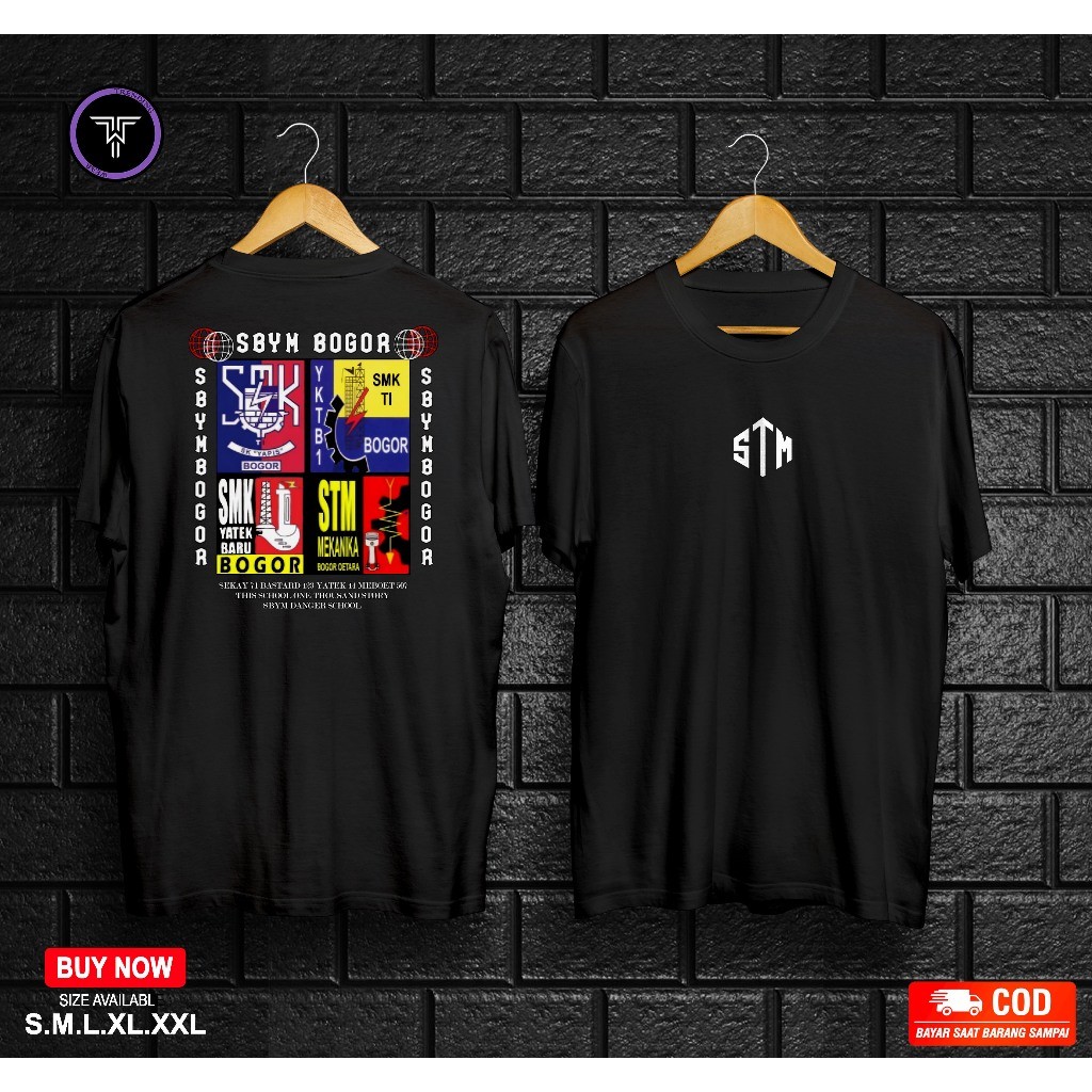 SBYM BOGOR - เสื้อยืด - โดย SKYIDCO® // เสื้อยืด STM SBYM BOGOR / เสื้อยืด STM / stm sekay / stm bas