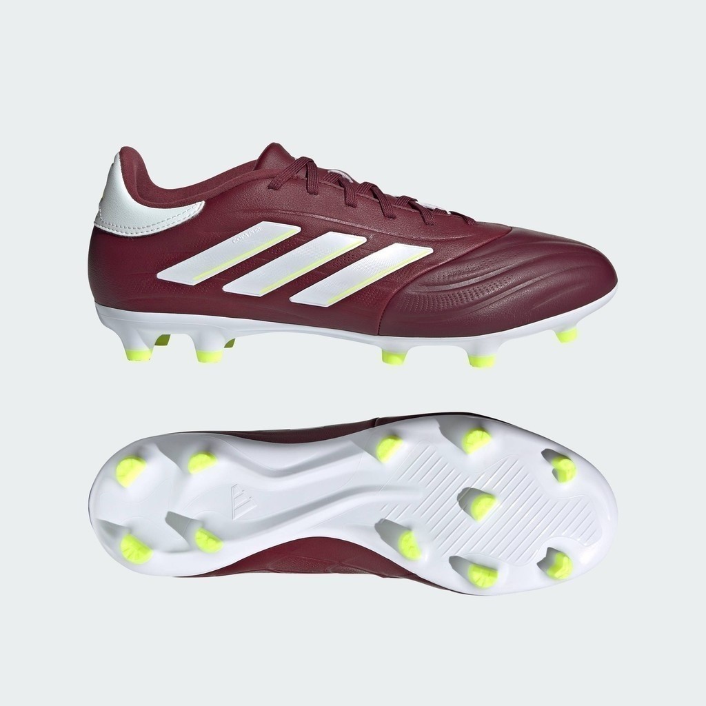 adidas Football Copa Pure II League Firm Ground Boots Unisex Burgundy IE7491