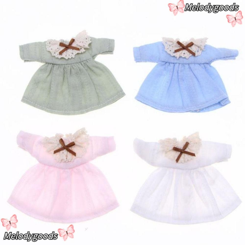 MELODG Mini Classical, DIY อุปกรณ์เสริมแฟชั่นดอกไม้Border Collar Dresses,Handmade Multi-สไตล์ตุ๊กตาR