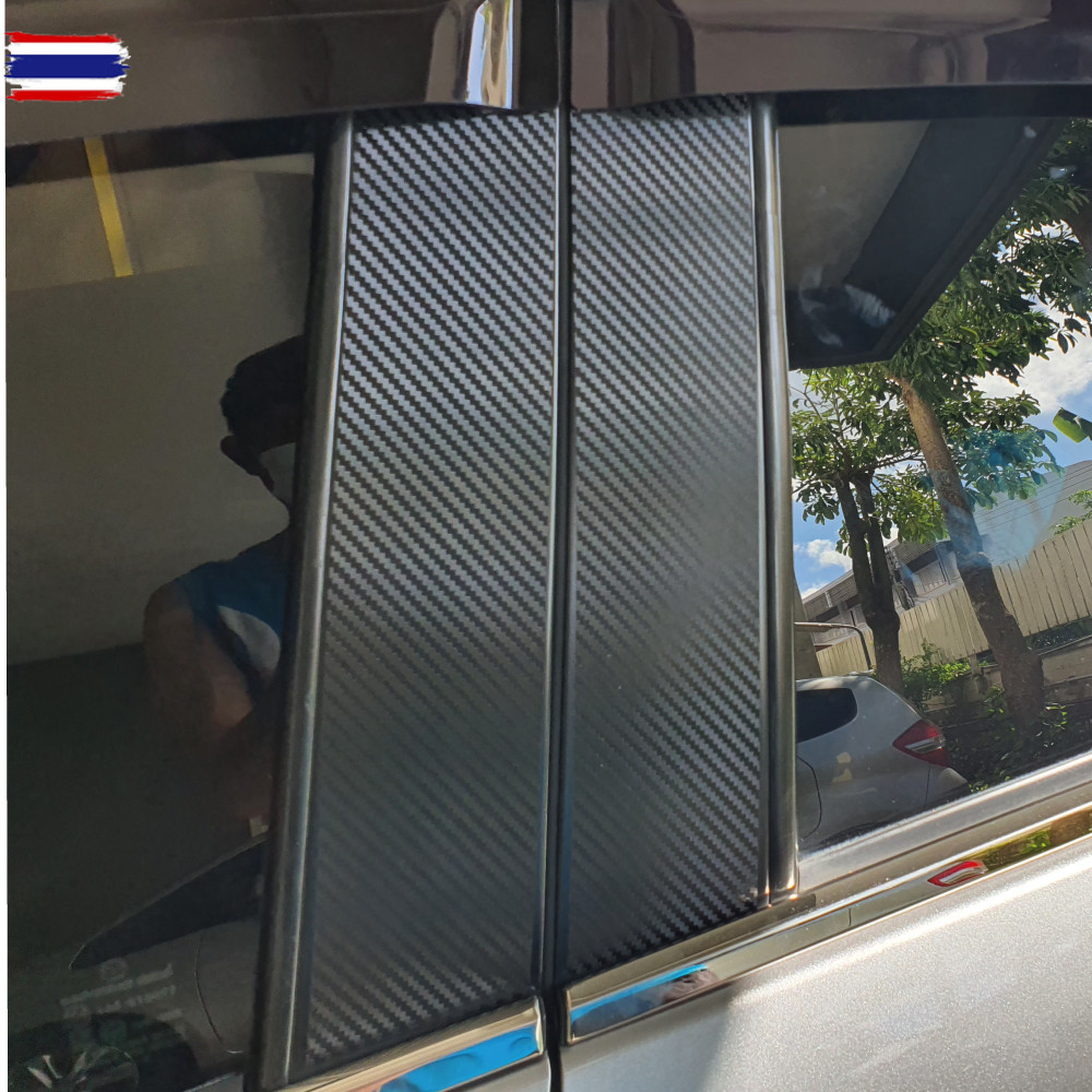 MG5 สติกเกอร์คาร์อนไฟเอร์คาร์อนเสากลางหน้าต่าง  ตกแต่งสำหรั MG5 2020-2022