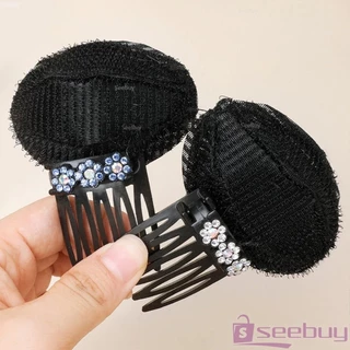 SUY กิ๊บติดผมฟองน้ํา ประดับดอกไม้ เครื่องมือจัดแต่งทรงผมแต่งหน้า hair clip