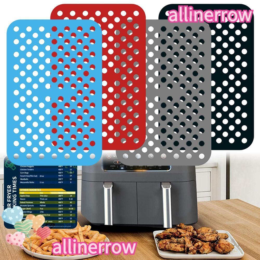 ALLINERROW Air Fryer Mat เตาอบสี่เหลี่ยมผืนผ้าห้องครัวสําหรับ Ninja DZ201 Foodi สําหรับ Ninja Foodi 