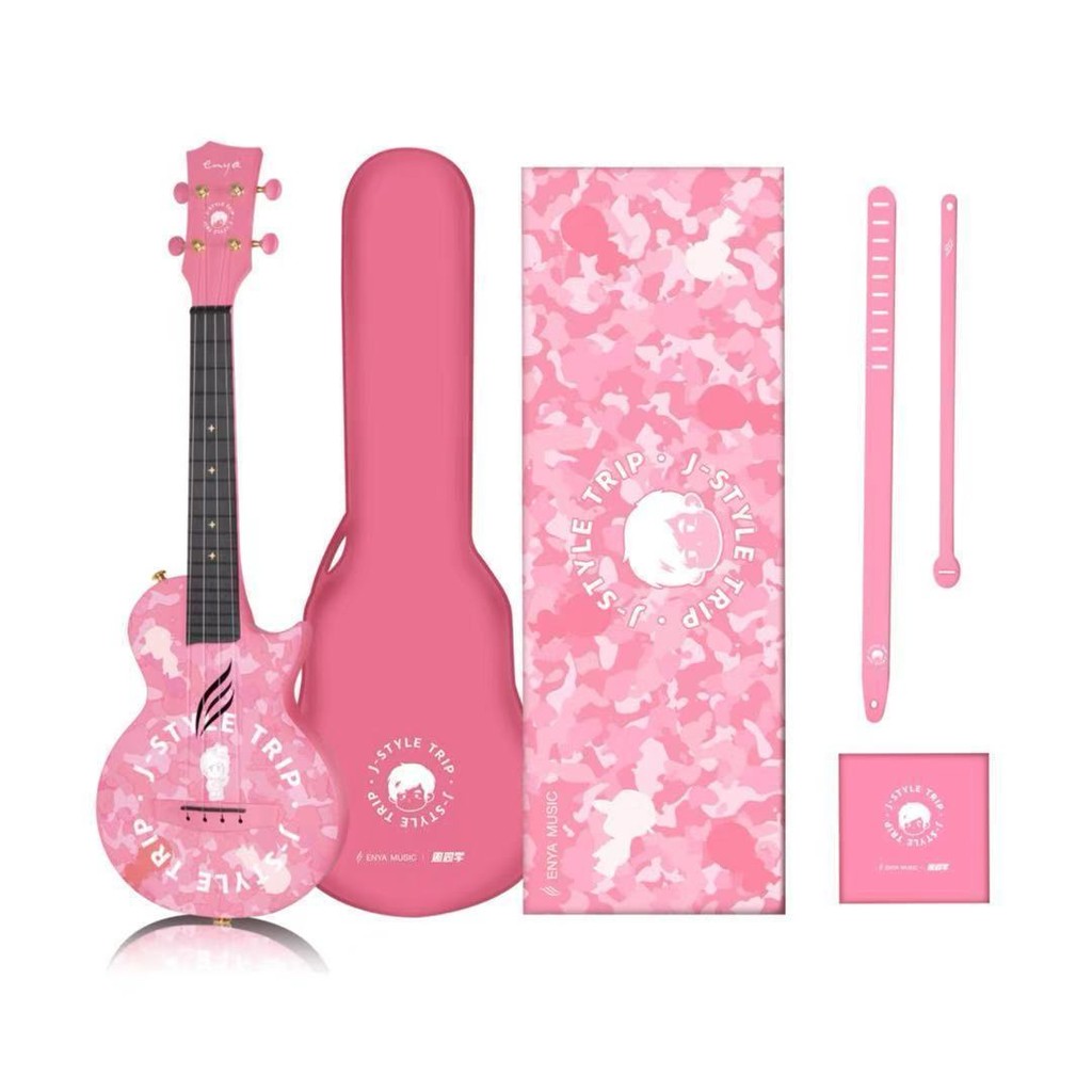 น่าซื้อ [Enya Enya] Nova u Carbon Fiber Ukulele 77cm Beginner Girls Male Small Guitar Children