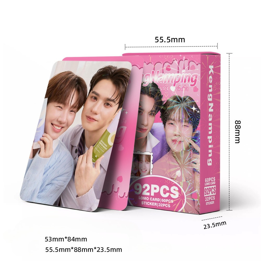 Keng Namping Photocard 92 ชิ้นการ์ดโลโม่ของสะสมการ์ดอัลบั้ม
