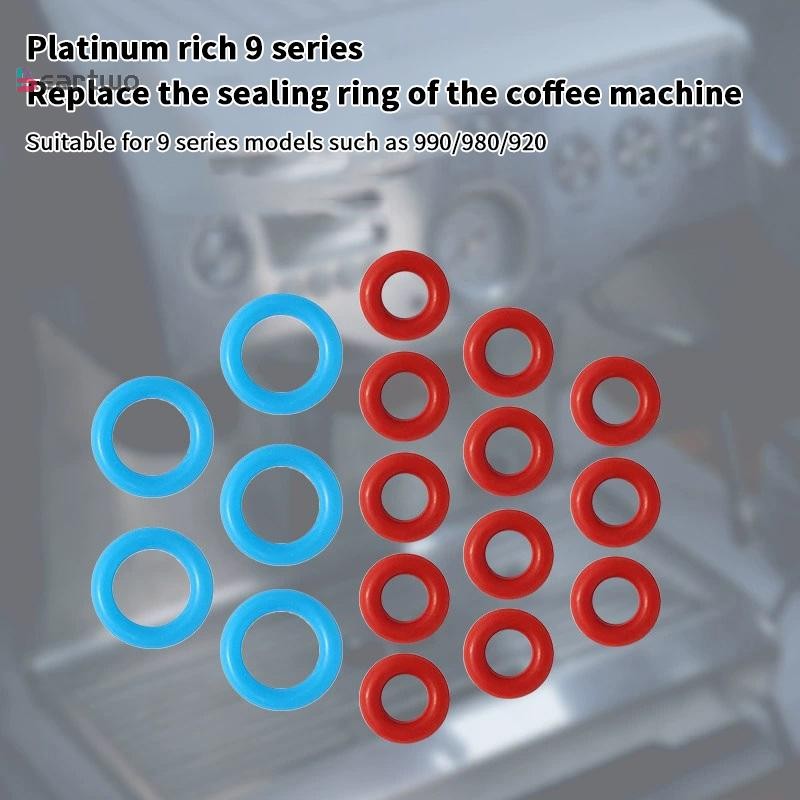 <beartwo-t>Dual Boiler Orings O แหวน Oring สําหรับ Breville BES920/900/980/990 เครื่องชงกาแฟ O แหวนเ