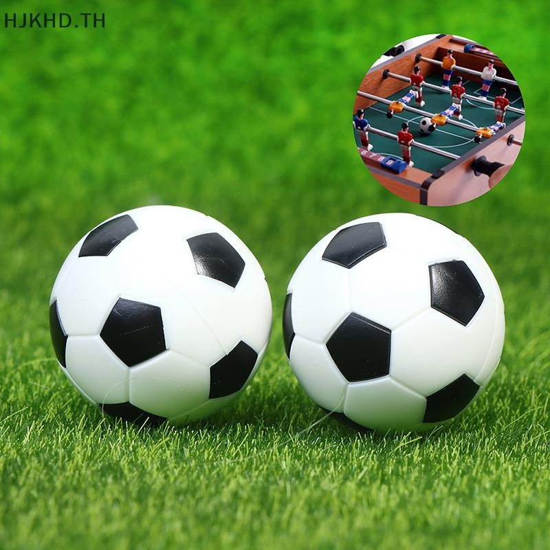 ลูกฟุตบอลเรซิ่นขนาดเล็ก สำหรับเกมในร่ม 2 ชิ้น ขนาด 36 มม.
