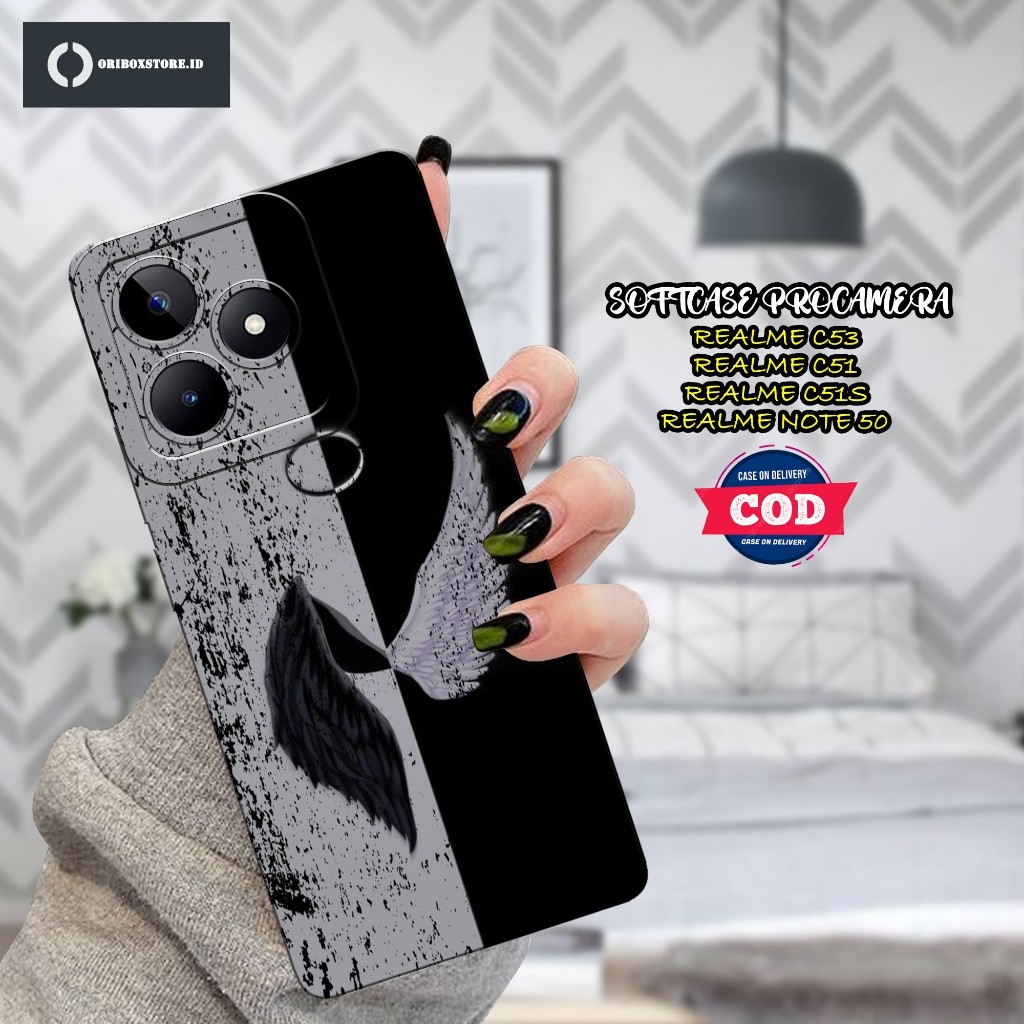 เคส Realme Note 70 60 50 C53 C51 C51s ล่าสุด - เคส Graffiti Motif - Realme C53 / C51 / C51s / Note 5