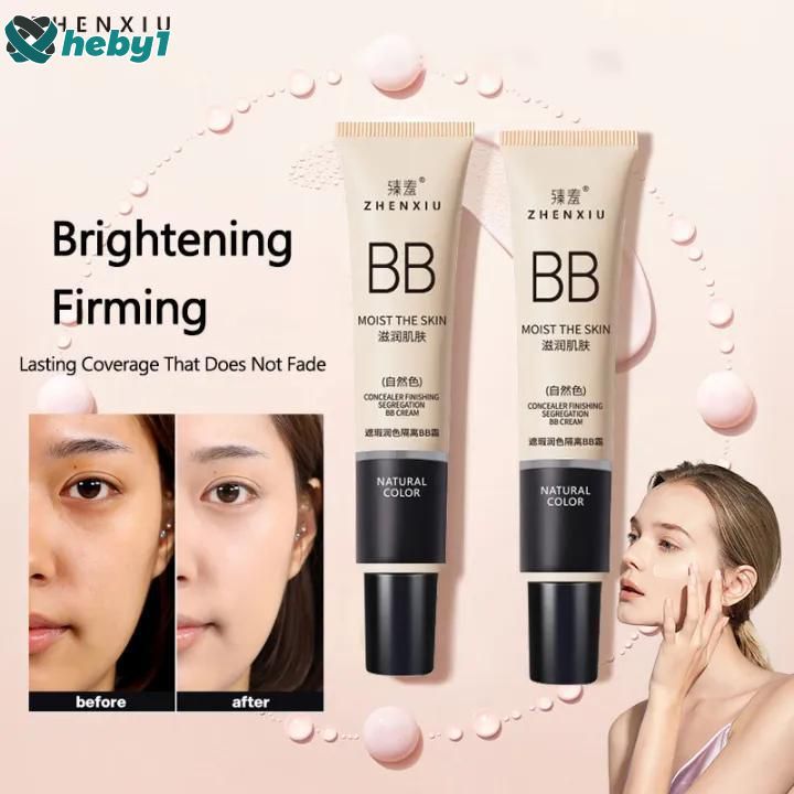 【จัดส่งจาก Marilao】ZHENXIU Concealer Repair And Isolation BB Cream 30g Brighten Skin Invisible Pore 
