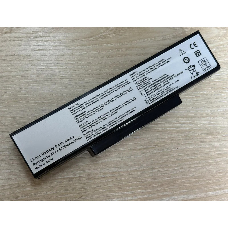 A32-N71 แบตเตอรี่แล็ปท็อปสําหรับ ASUS X77J K73 K73E K73J K73S X77 N71 N73S N73V N71J N71V N73 N73F X
