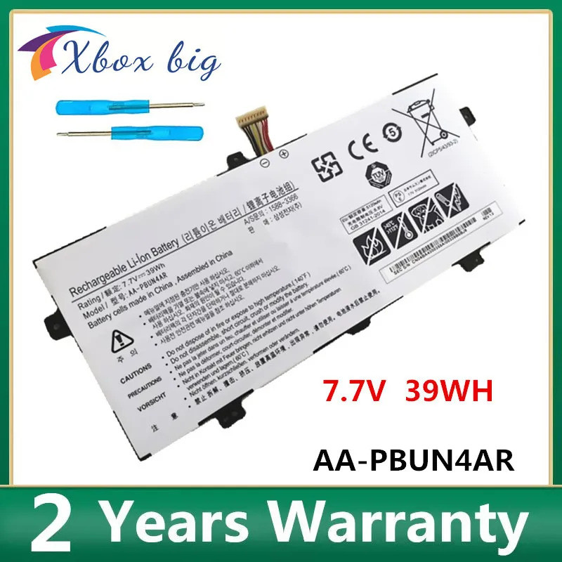    AA-PBUN4AR แบตเตอรี่แล็ปท็อปสําหรับ Samsung NP900X5L 940X3L NT900X5P NT900X5L NP940X3LK01US 7.7V 
