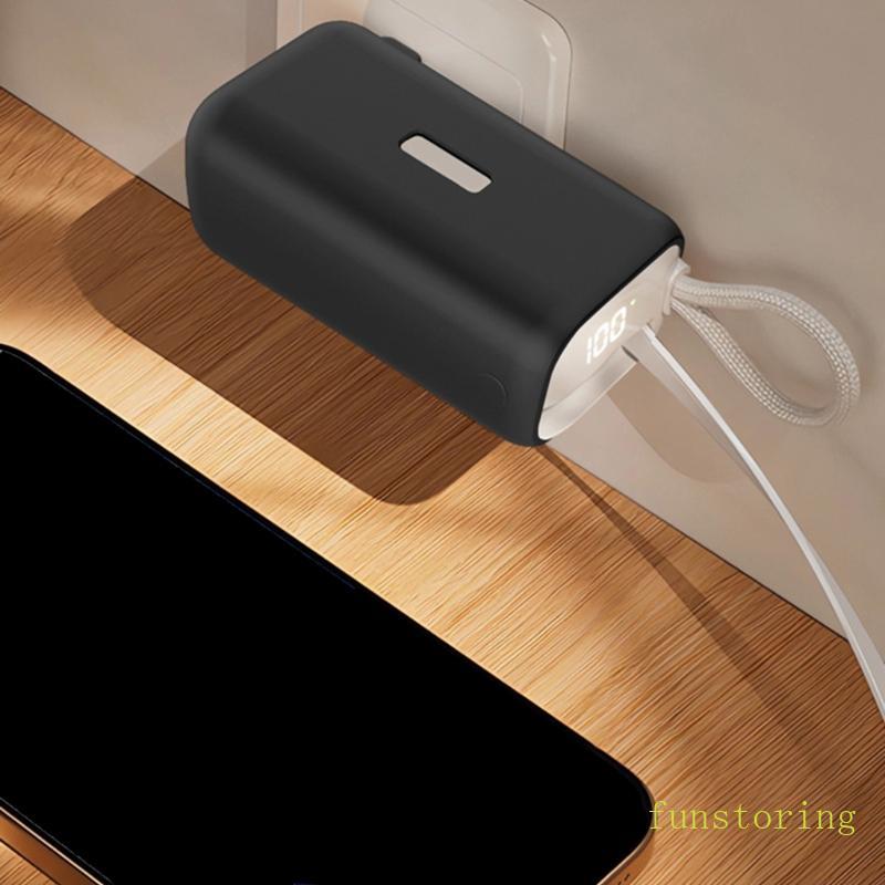 FUN ซิลิโคนสําหรับ PB16 PB17 35W อุปกรณ์ชาร์จ Travel Design Fit Perfectly ในกระเป๋าที่ดีที่สุดสําหรั