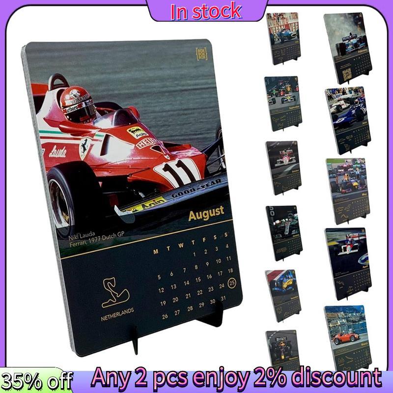 ในสต็อก-1 ชิ้น 2024 2024-2025 ปฏิทินปฏิทินบ้าน 2024 ปฏิทินสําหรับแฟน F1