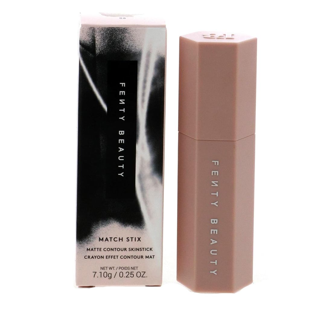 Match Stix Matte Contour Skinstick - 08 Soft Amber โดย Fenty Beauty สําหรับผู้หญิง - 0.25 ออนซ์ Cont