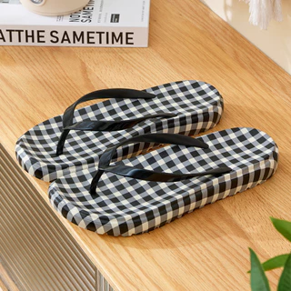เสือดาวพิมพ์สุภาพสตรี Flip-Flops รองเท้าแตะรองเท้าแตะในร่ม