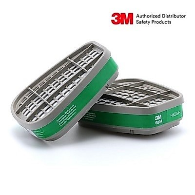 3M™ 6004 ตลับกรองไอแอมโมเนียและไอเม็ททิลลามีน สำหรับหน้ากากไส้กรองคู่