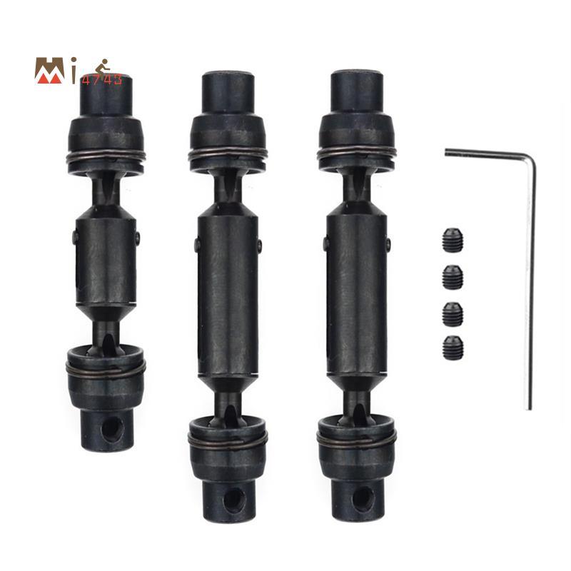 Mi4743i3Pcs โลหะไดรฟ์เพลา CVD สําหรับ B16 B36 Q60 Q63 Q64 MN77 FY004 6WD 1/16 RC รถอะไหล่อัพเกรด