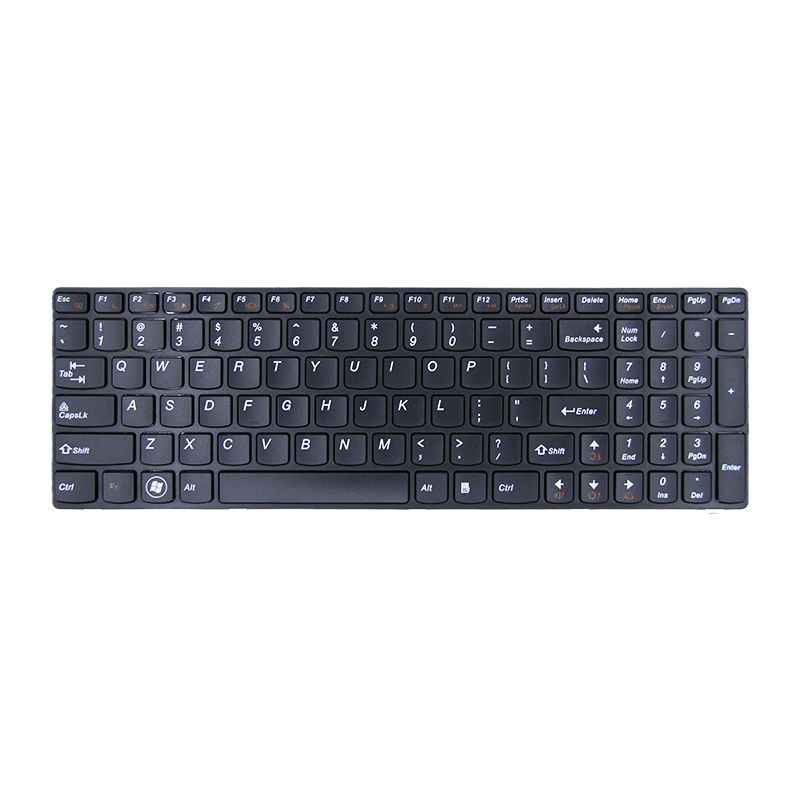 เหมาะสำหรับ Lenovo B570 B575E V570 V570C V580 Z570 Z575 B580 B590คีย์บอร์ด
