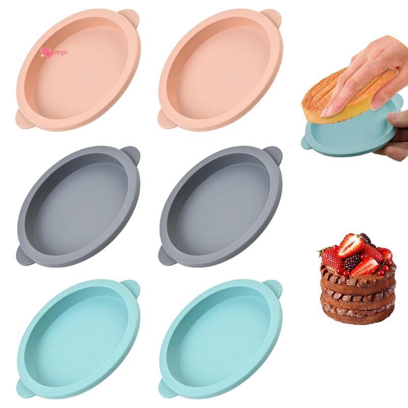 georg33Moulds สําหรับ Hot Air Fryer ซิลิโคนเบเกอรี่ Moulds