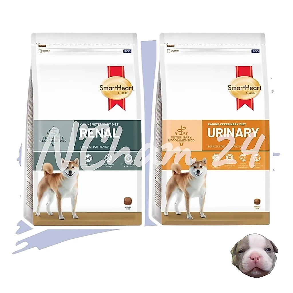 SmartHeart Gold ขนาด 1.5kg. renal dog โรคไตสุนัข/ urinary dog โรคนิ่วสุนัข 1.5กก