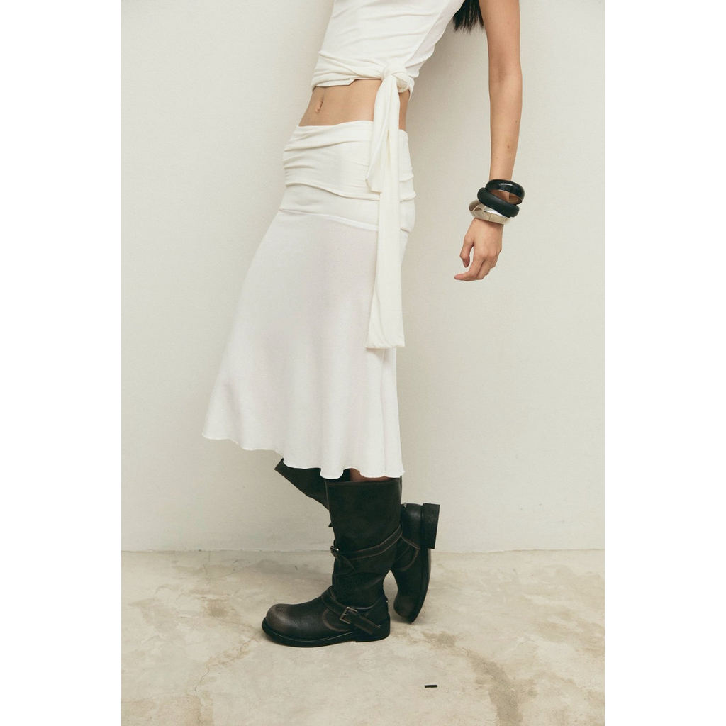 Piccoro - Laguna Layered Midi กระโปรงผ้าสองเลเยอร์