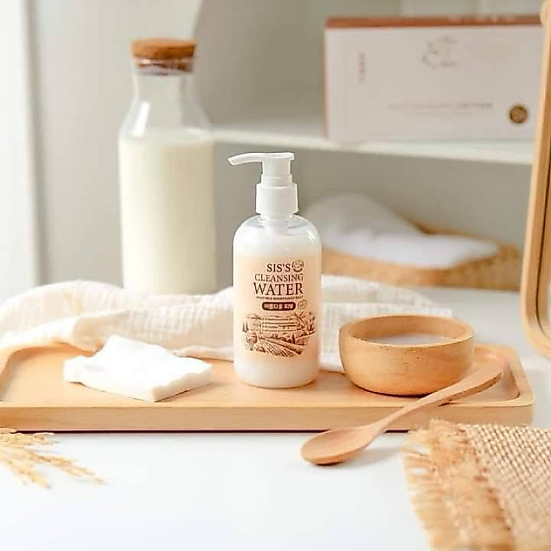พร้อมส่งคลีนซิ่งนมแพะ SIS'S Cleansing Water Goat Milk ของแท้