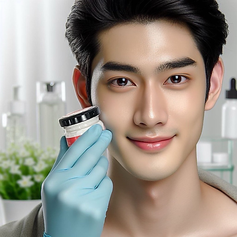 ครีมหน้าเงา ขนาด100กรัม
