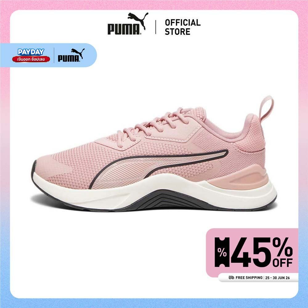PUMA TRAINING - รองเท้าออกกำลังกายผู้หญิง Infusion Premium สีชมพู - 37878403