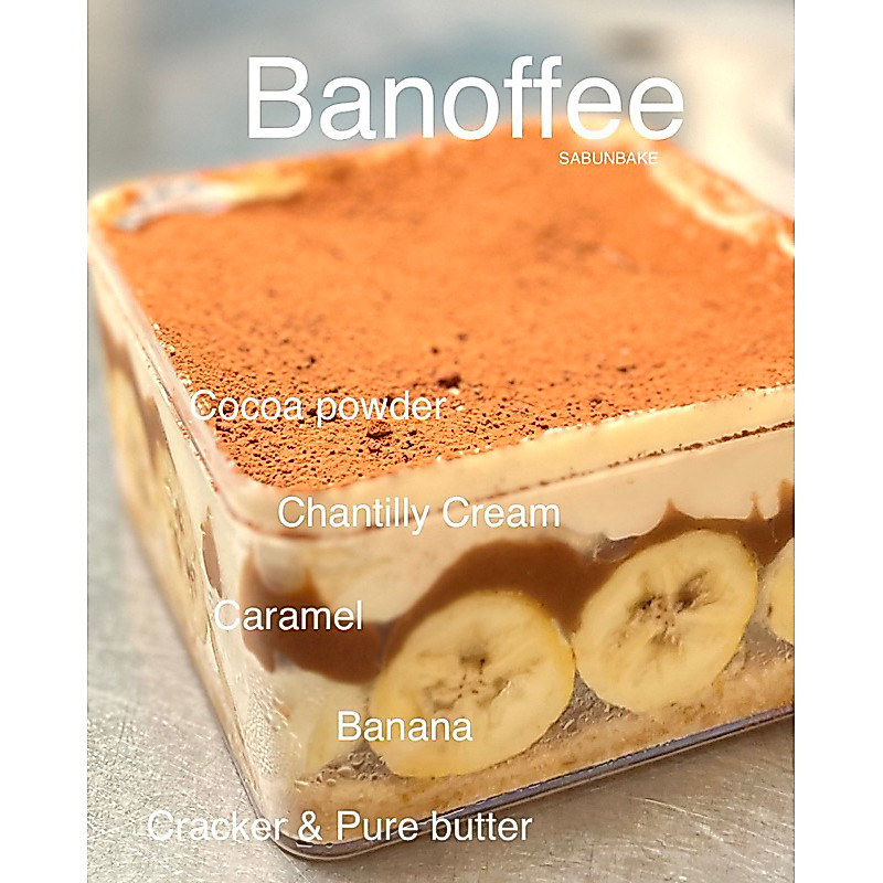 Banoffee บานอฟฟี่ (ตจว.ส่งทุกพุธ , กทม.-ปริมณฑลส่งทุกพุธ ศุกร์ และ เสาร์ เลือกวันได้)