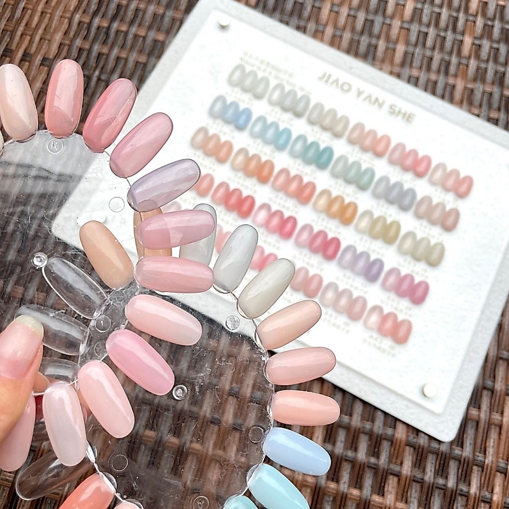 พร้อมส่ง สีเจลไซรัป JYS 30 สี ฟรีชุดชาร์จชาร์จ เนื้อสวยละมุนค่ะ ไม่บางจนเกินไปทาง่ายและสวยมากค่ะ#D2