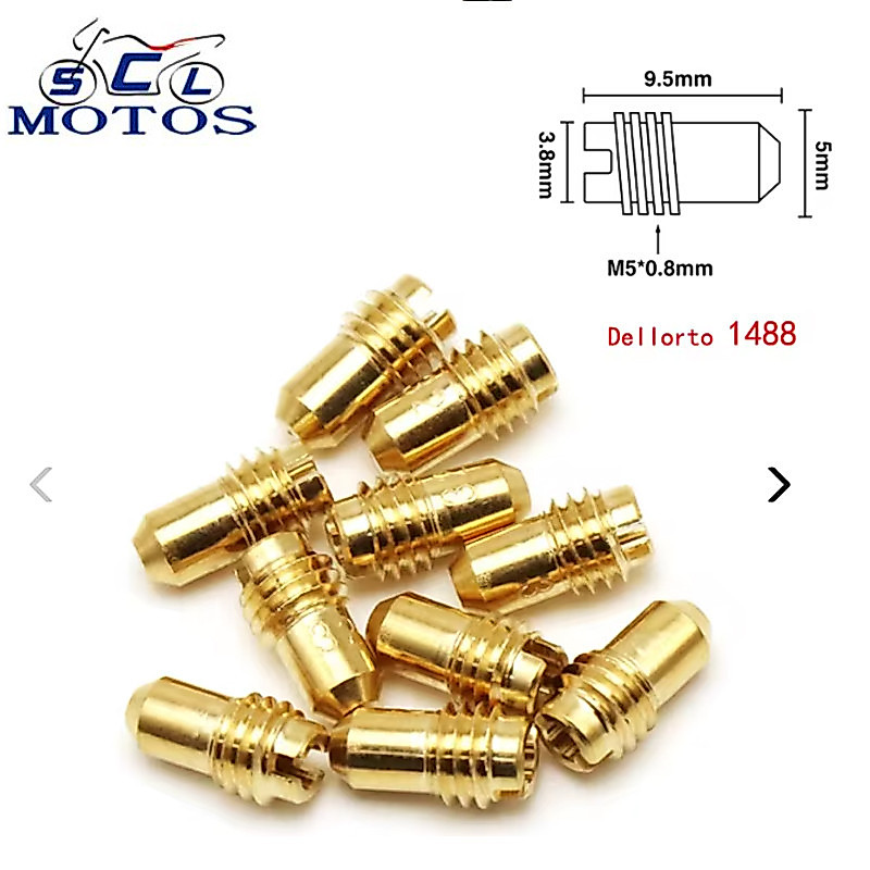10pcs Idle Jet Set BGM PRO for 1488 Dellorto PHBG PHBD MA MB UA UB(30-80)