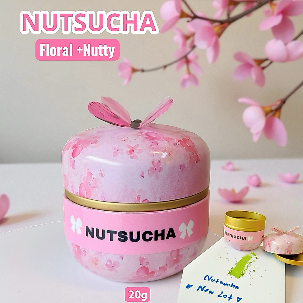 🚀พร้อมส่ง ส่งทันที🚀 NUTSUCHA - Matcha Ceremonial -Floral+ Nutty 20g