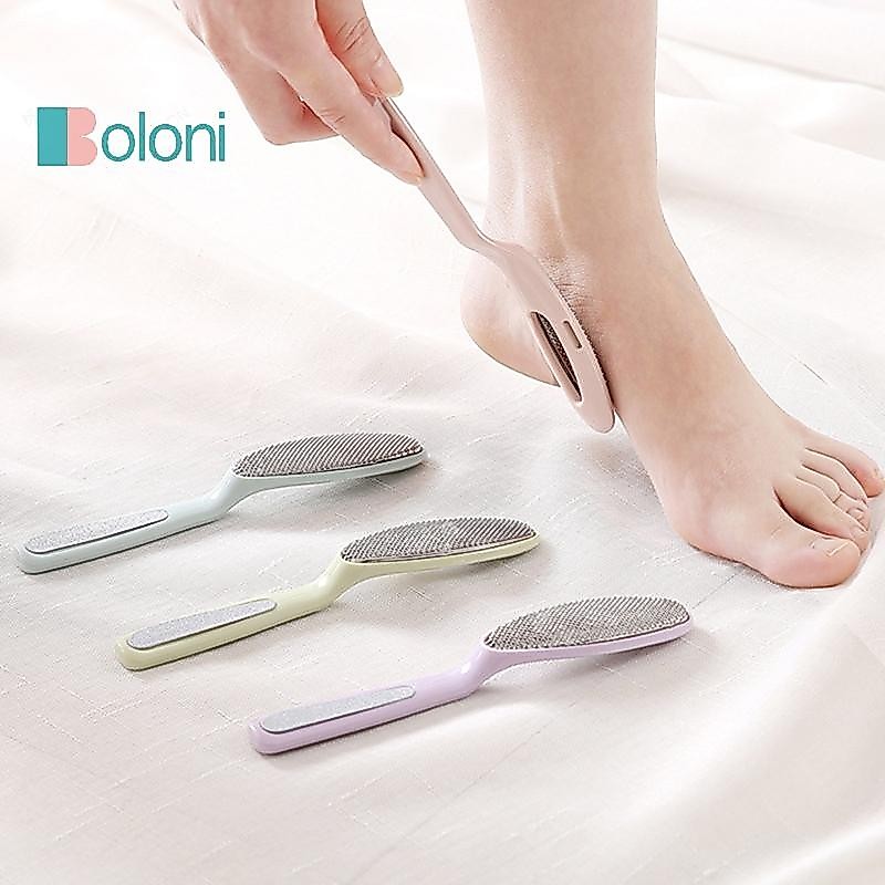 [Boloni] แฟ้มเท้าสองด้าน rasp care แคลลัส ผิวที่ตายแล้วแข็ง ลบเครื่องมือทําเล็บเท้า ใหม่