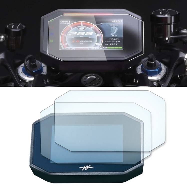 เหมาะสําหรับ Agusta MV Agusta Brutale 1000/800 HD ฟิล์มป้องกันเครื่องดนตรีไฮโดรเจลกันรอยขีดข่วน