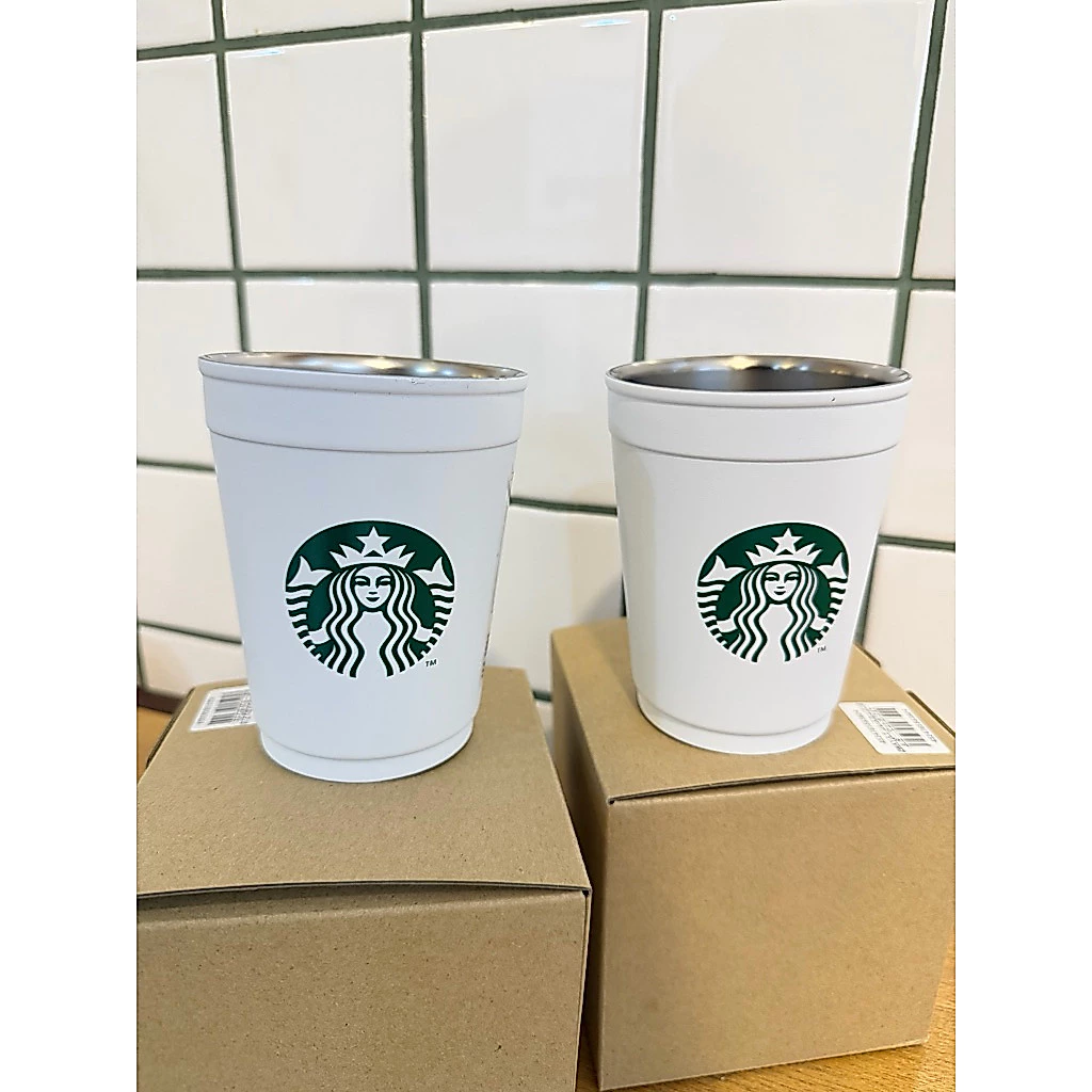 แก้วเก็บความเย็น Starbucks 2ways