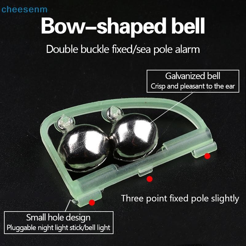 Cheenm Bell ตกปลา Anti-Fall Anti-Fall Sea Pole โยน Rod Night Light Induction Night Fishing Rod อุปกร
