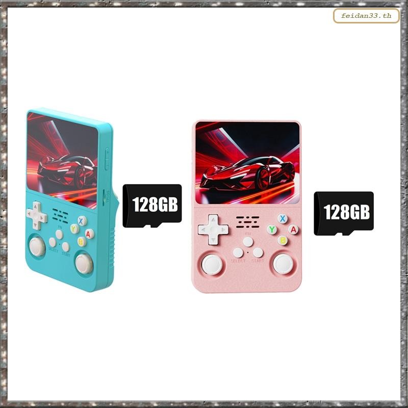 [LHY] K36S R36S Retro เกมคอนโซล 128GB หน้าจอ IPS 3.5 นิ้ว Linux WIFI เครื่องเล่นเกมพกพาสําหรับของขวั