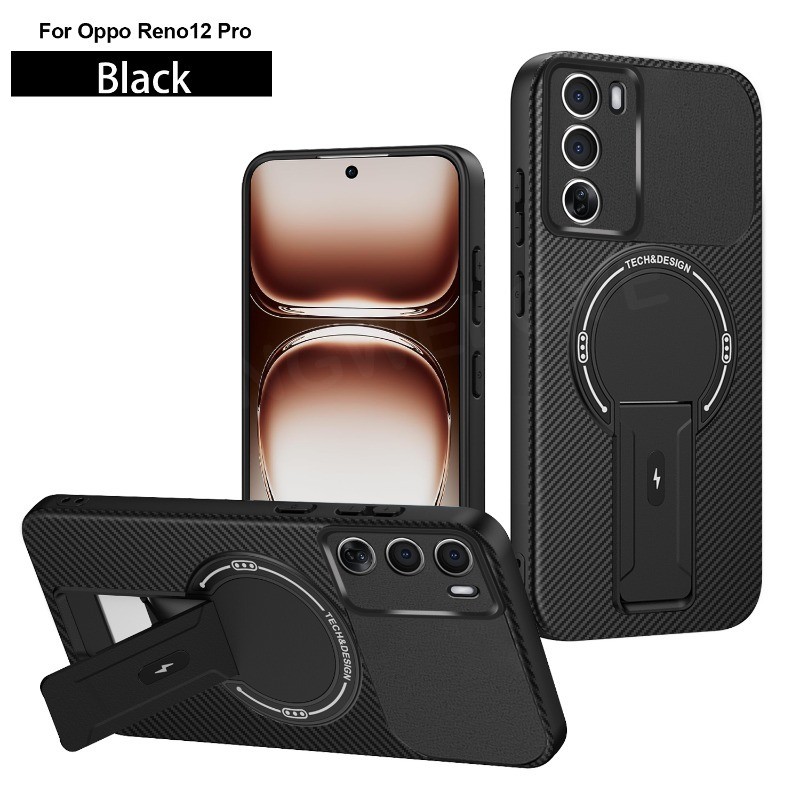 เคสโทรศัพท์สําหรับOppo Reno12 Pro Reno 12 13 14 F Pro 5G 2025 ซองหนังแม่เหล็กกันกระแทกเคสโทรศัพท์ฝาหลังปกแข็ง