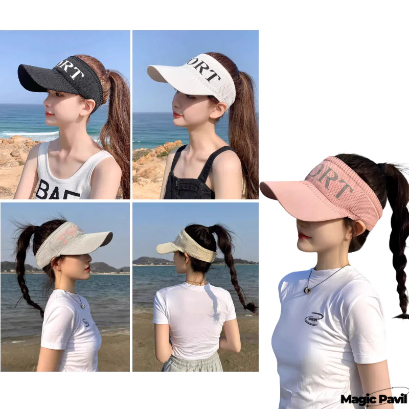【Magic】พร้อมส่ง |หมวก หมวกแก๊ปกันแดดสไตล์สปอร์ต ป้องกัน UV ได้100%ดีไซน์กะบังยาวขึ้น สำหรับกิจกรรมกลางแจ้ง cap MK-19