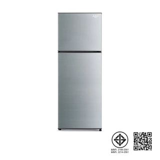 MITSUBISHI ELECTRIC FC Series ตู้เย็น 2 ประตู 7.7 คิว Inverter (สีซิลกี้ซิลเวอร์) รุ่น MR-FC23EY-SSL