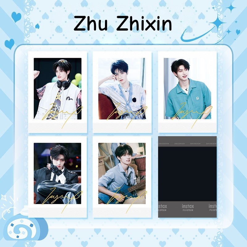 5-6pcs TF Family 3rd TOP Lomo การ์ด Yeah I VS Justin Bieber Zhu Zhixin Zhang Zeyu ภาพโปสการ์ด Jeremy