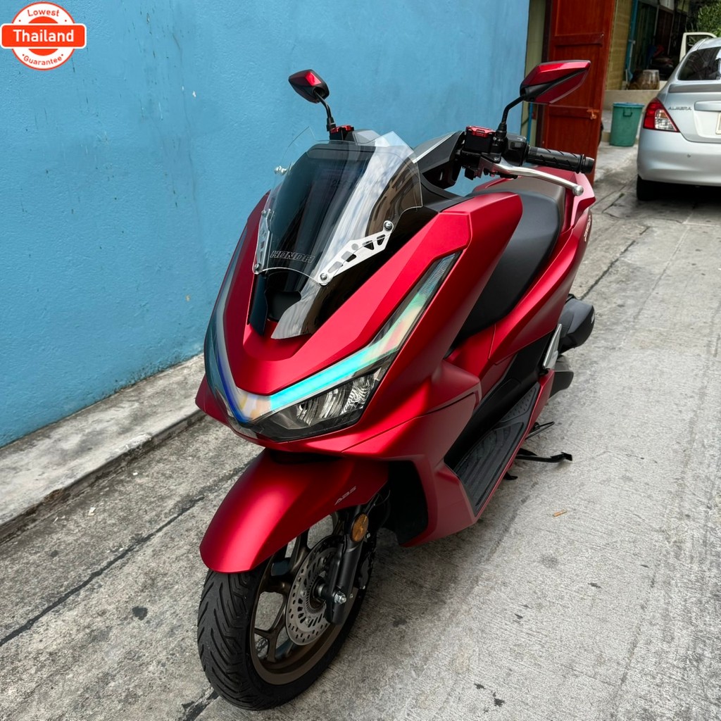 ชิวหน้าPCX160 year2025 ทรงซิ่ง ชิว2ชั้น ชิวแต่งpcx แต่งรถ โฉมใหม่year2025 ชิวpcx2025 ชิวแต่งPCX160 ช